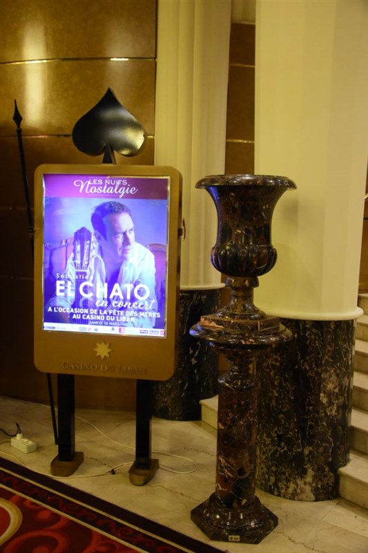 Sebastien El Chato at Casino du Liban