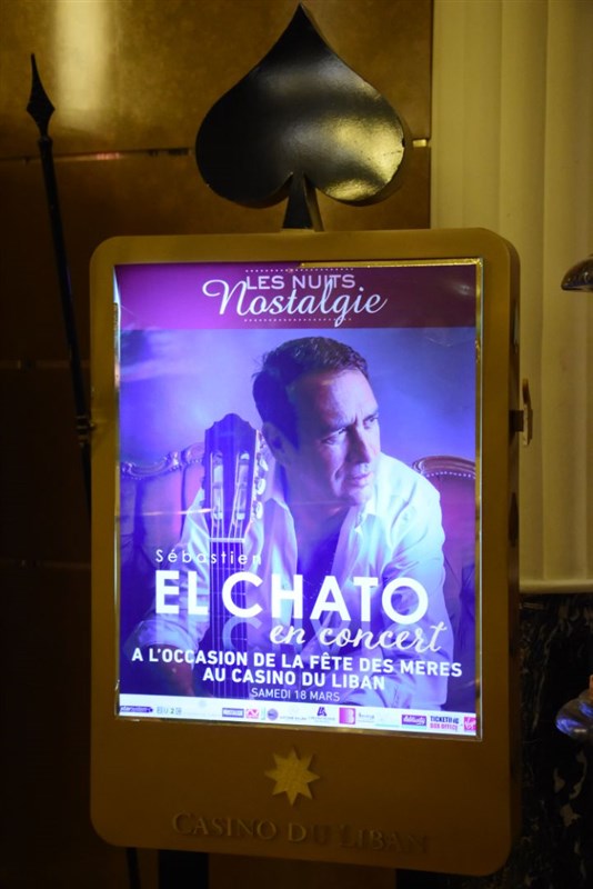 Sebastien El Chato at Casino du Liban