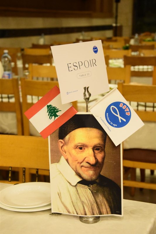 The Society of Saint Vincent de Paul annual fundraising dinner