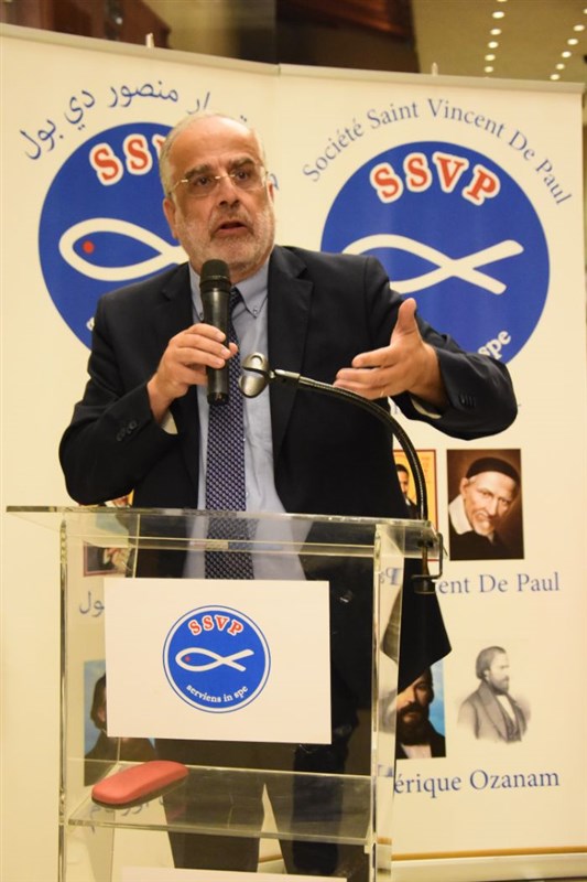 The Society of Saint Vincent de Paul annual fundraising dinner