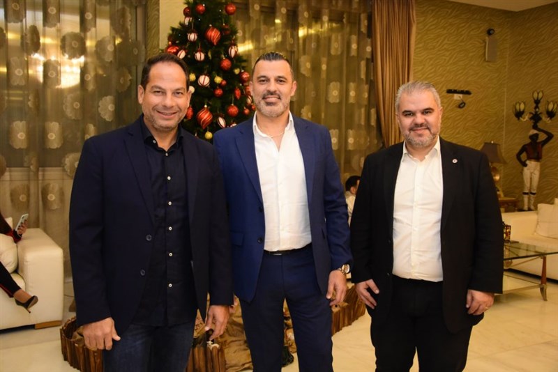 Dr Anthony Fakhoury Christmas dinner