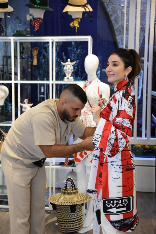 Opening of the new concept of Amal Azhari boutique