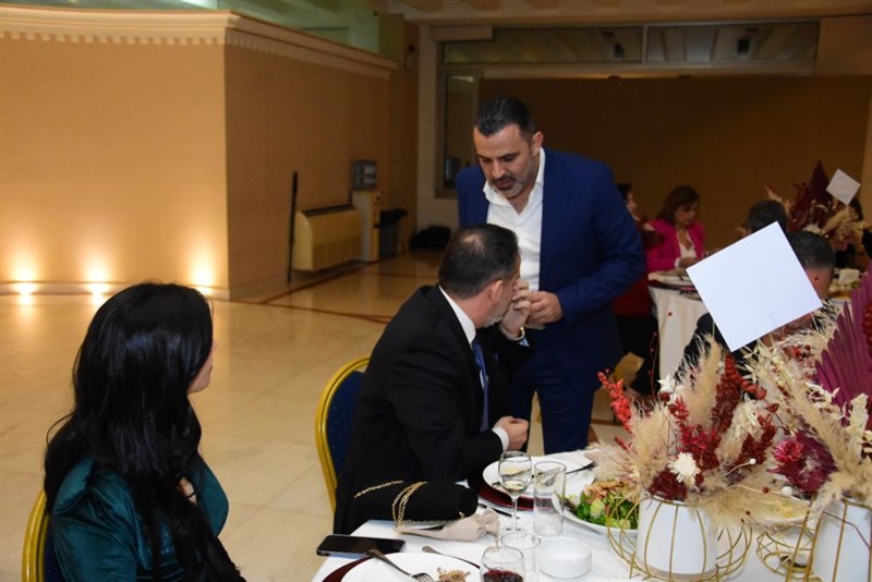 Dr Anthony Fakhoury Christmas dinner