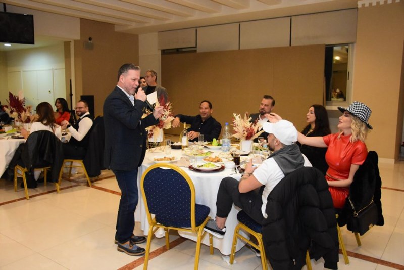Dr Anthony Fakhoury Christmas dinner