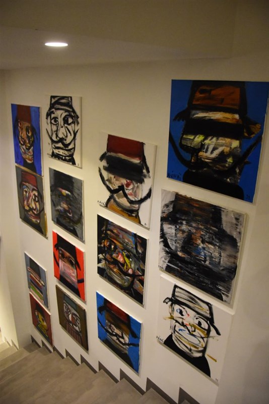 Raouf Rifai harmonizing colors exhibition