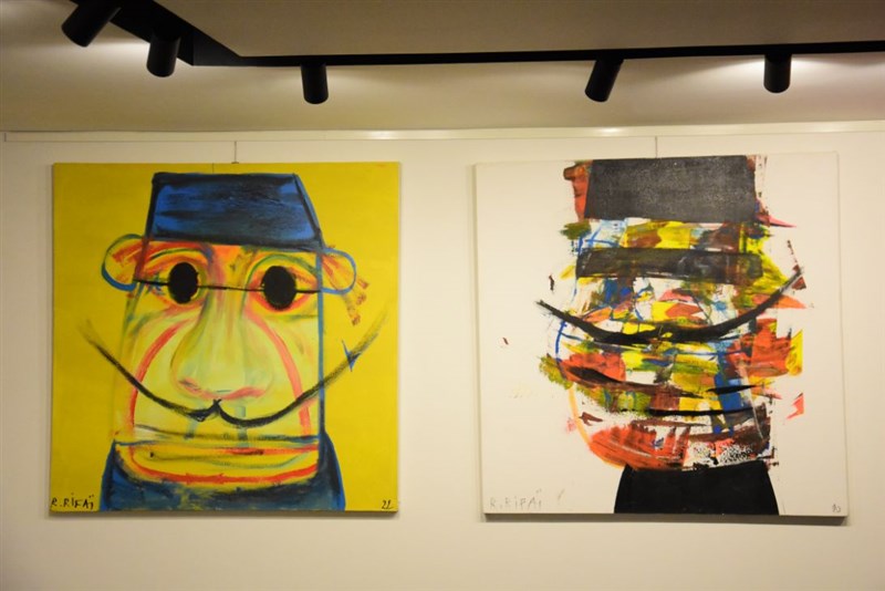 Raouf Rifai harmonizing colors exhibition