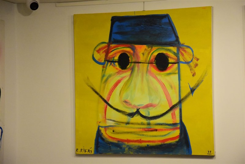 Raouf Rifai harmonizing colors exhibition