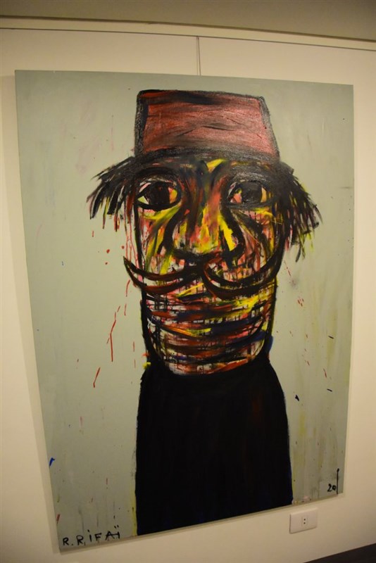 Raouf Rifai harmonizing colors exhibition