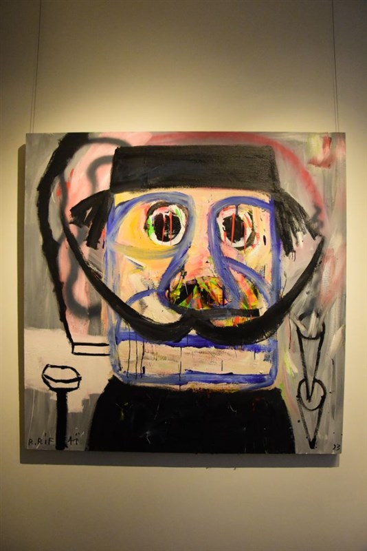 Raouf Rifai harmonizing colors exhibition