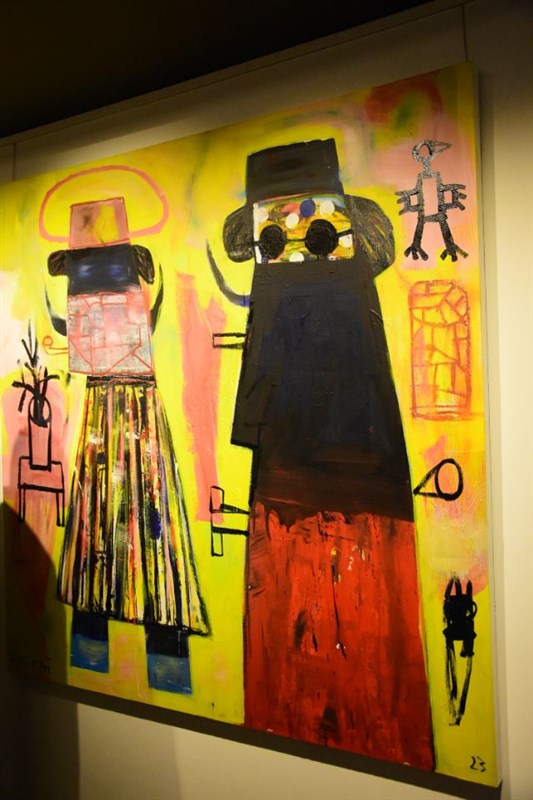 Raouf Rifai harmonizing colors exhibition
