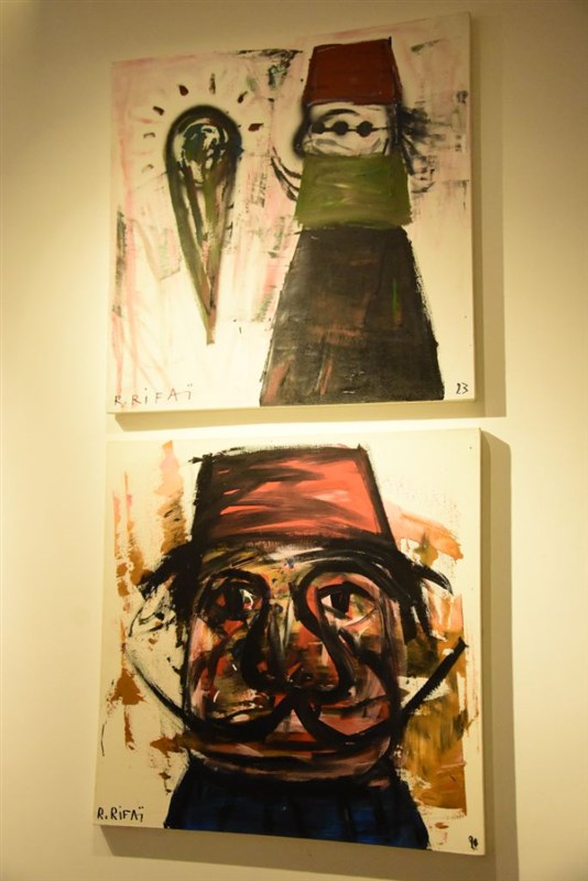 Raouf Rifai harmonizing colors exhibition