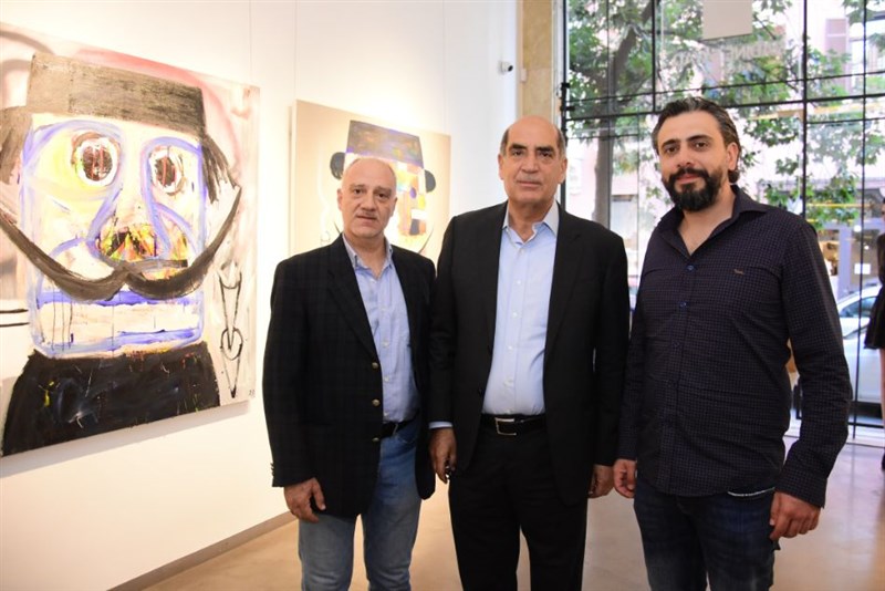 Raouf Rifai harmonizing colors exhibition