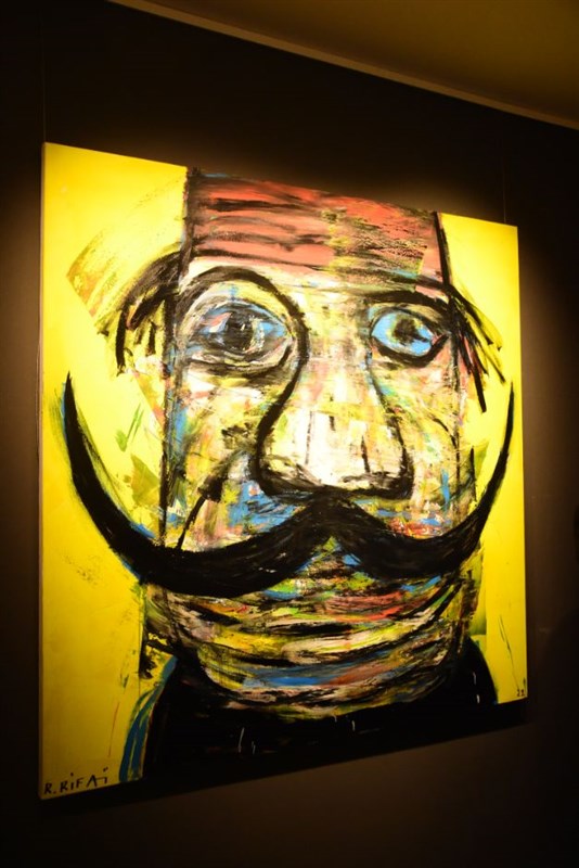 Raouf Rifai harmonizing colors exhibition