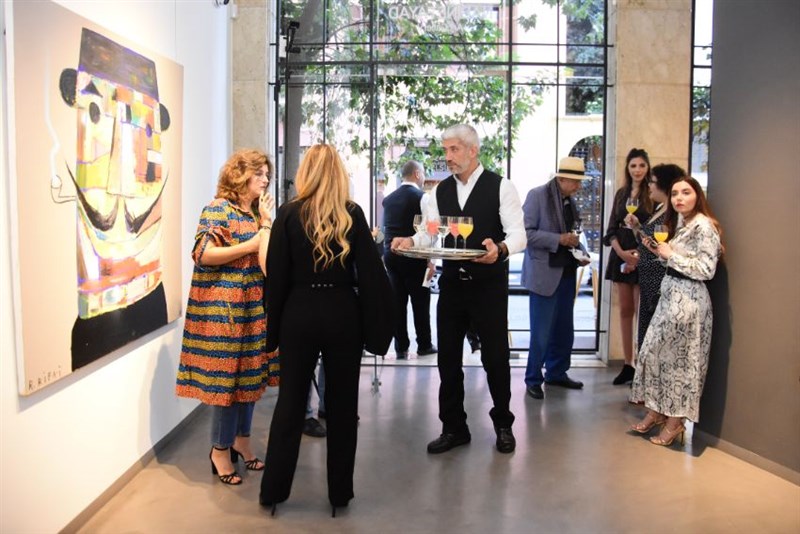 Raouf Rifai harmonizing colors exhibition