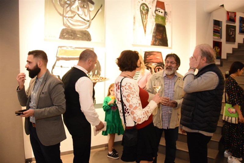 Raouf Rifai harmonizing colors exhibition