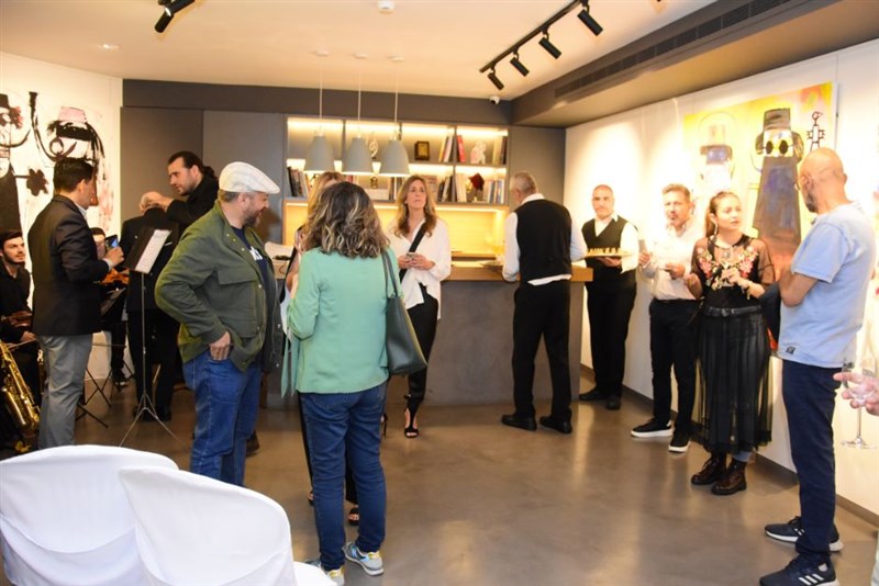 Raouf Rifai harmonizing colors exhibition