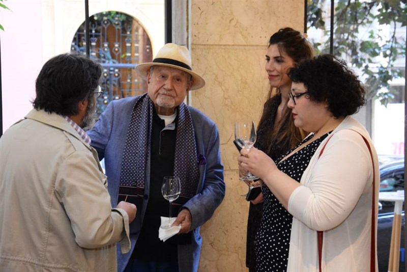 Raouf Rifai harmonizing colors exhibition