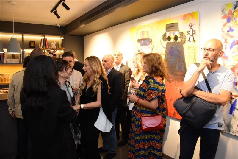 Raouf Rifai harmonizing colors exhibition