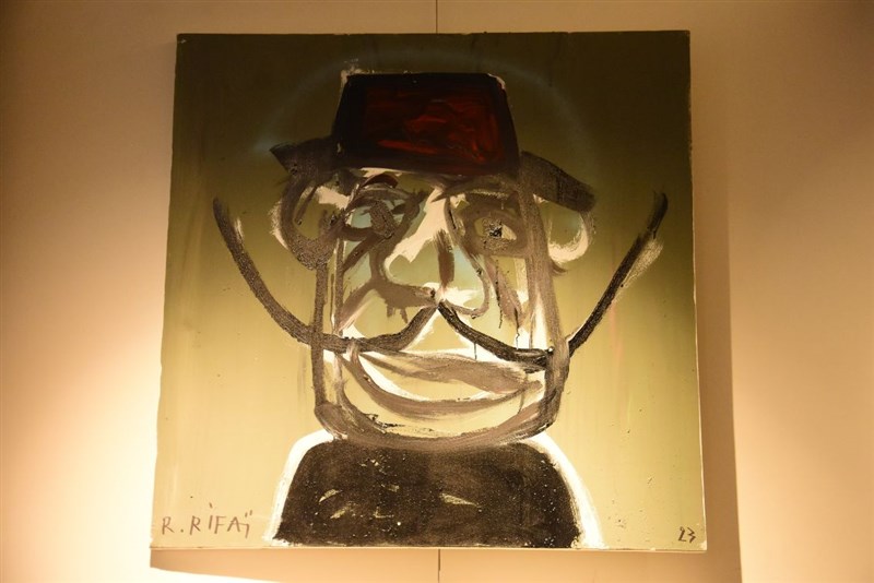 Raouf Rifai harmonizing colors exhibition