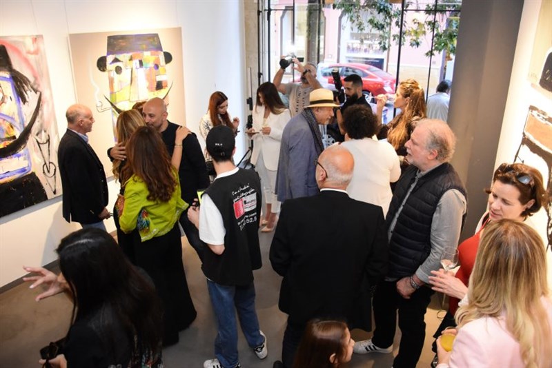 Raouf Rifai harmonizing colors exhibition