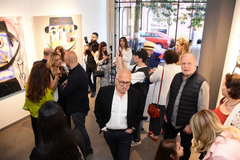 Raouf Rifai harmonizing colors exhibition