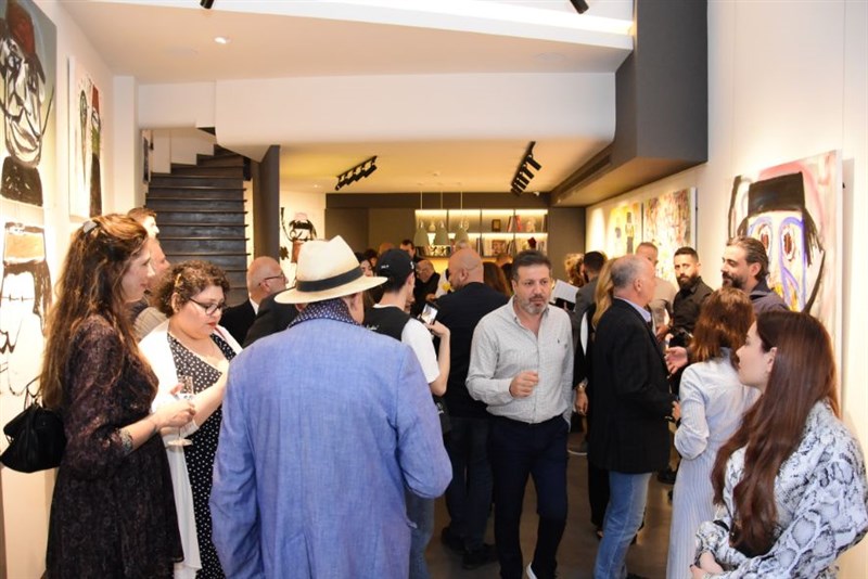 Raouf Rifai harmonizing colors exhibition