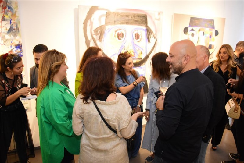 Raouf Rifai harmonizing colors exhibition