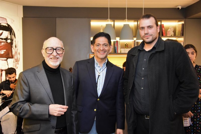 Raouf Rifai harmonizing colors exhibition