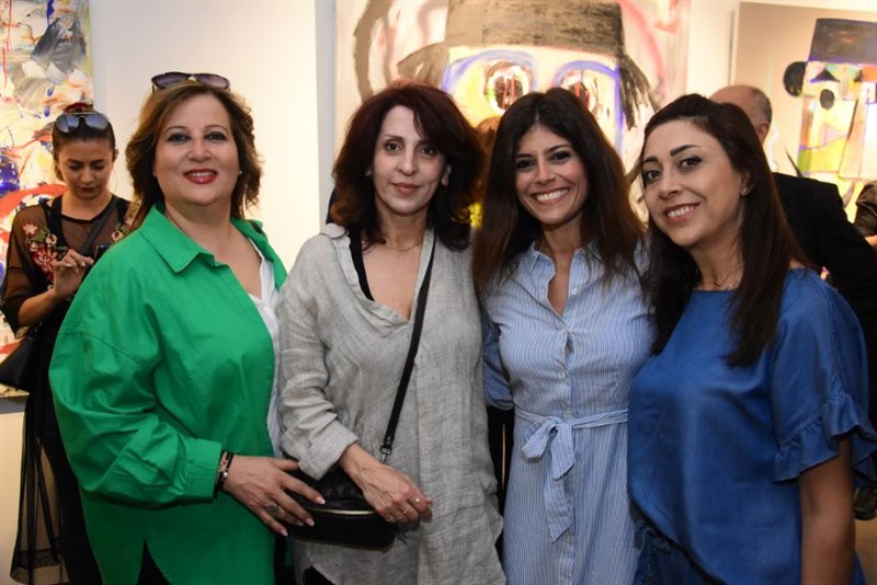 Raouf Rifai harmonizing colors exhibition