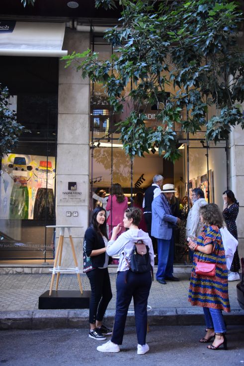 Raouf Rifai harmonizing colors exhibition