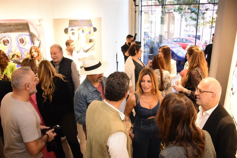 Raouf Rifai harmonizing colors exhibition