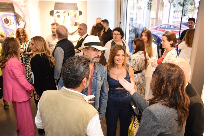 Raouf Rifai harmonizing colors exhibition
