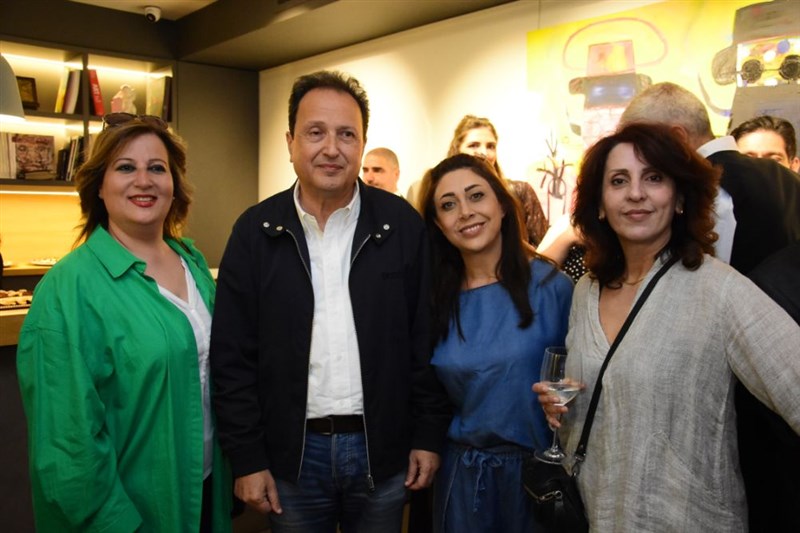 Raouf Rifai harmonizing colors exhibition