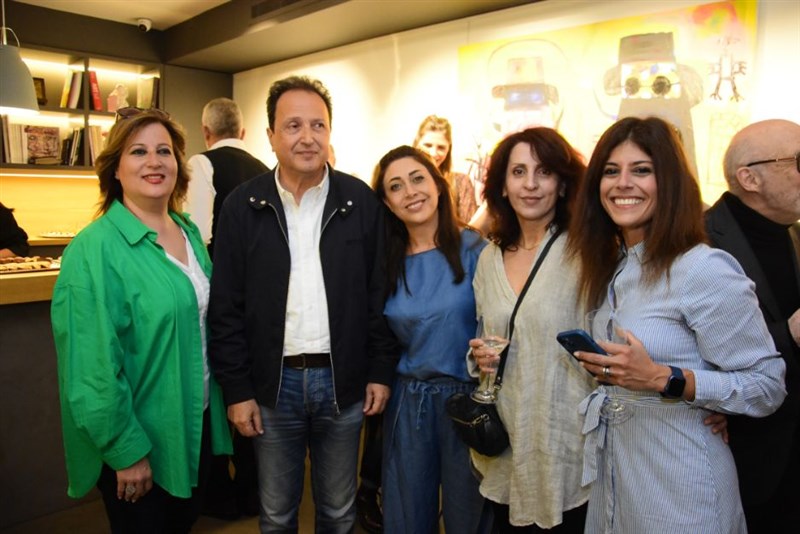 Raouf Rifai harmonizing colors exhibition