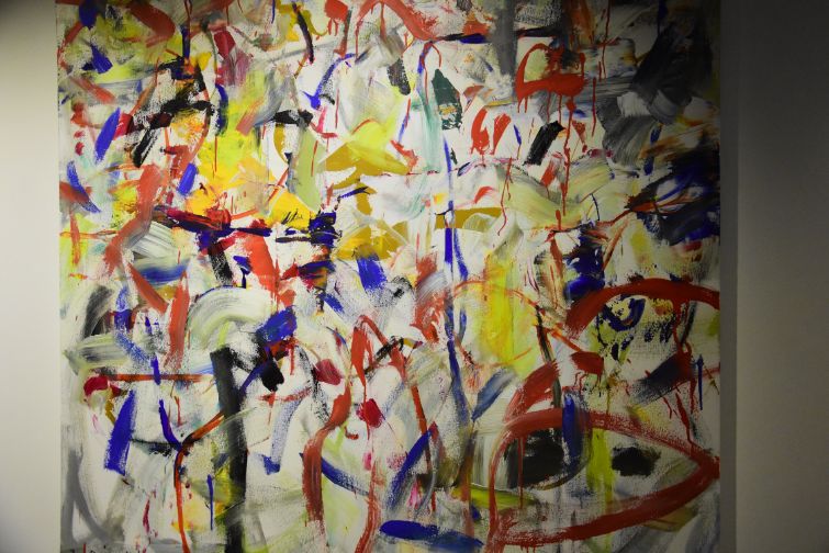Raouf Rifai harmonizing colors exhibition