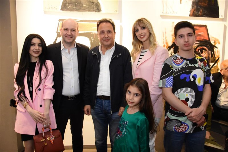 Raouf Rifai harmonizing colors exhibition