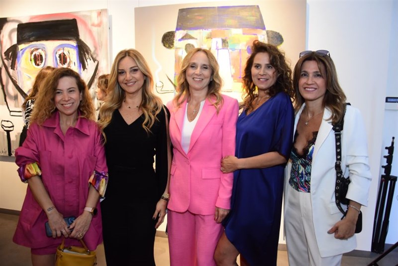 Raouf Rifai harmonizing colors exhibition