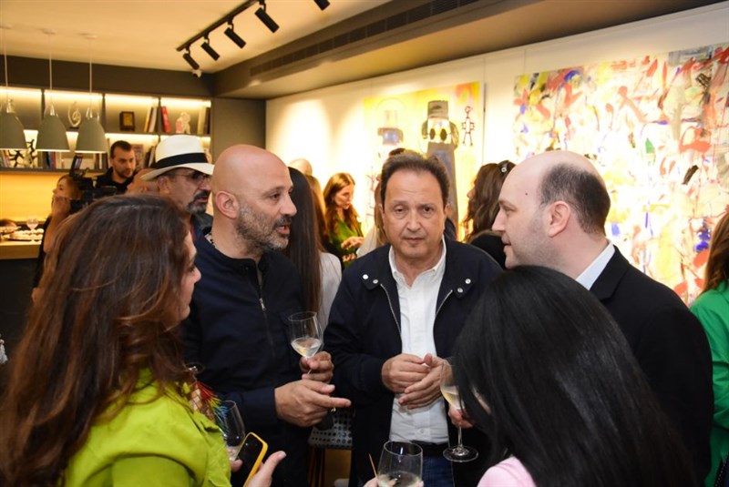 Raouf Rifai harmonizing colors exhibition