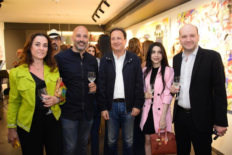 Raouf Rifai harmonizing colors exhibition
