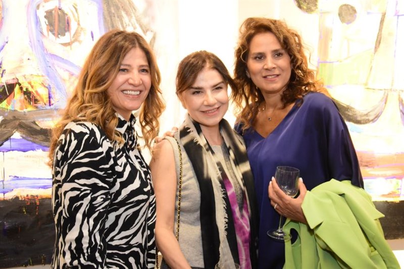 Raouf Rifai harmonizing colors exhibition