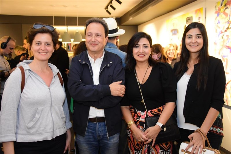 Raouf Rifai harmonizing colors exhibition