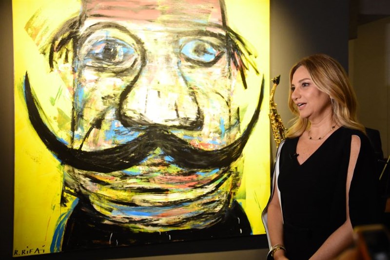 Raouf Rifai harmonizing colors exhibition