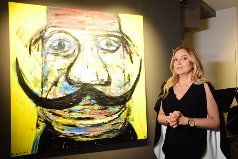 Raouf Rifai harmonizing colors exhibition