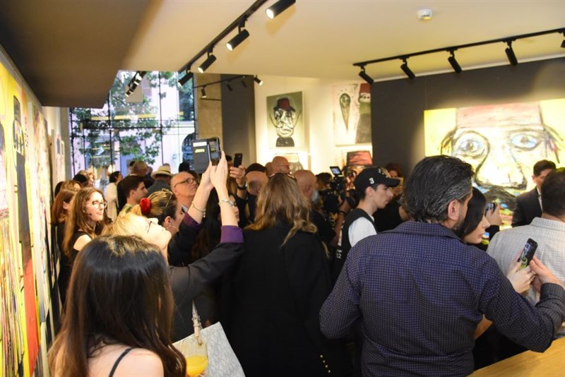 Raouf Rifai harmonizing colors exhibition