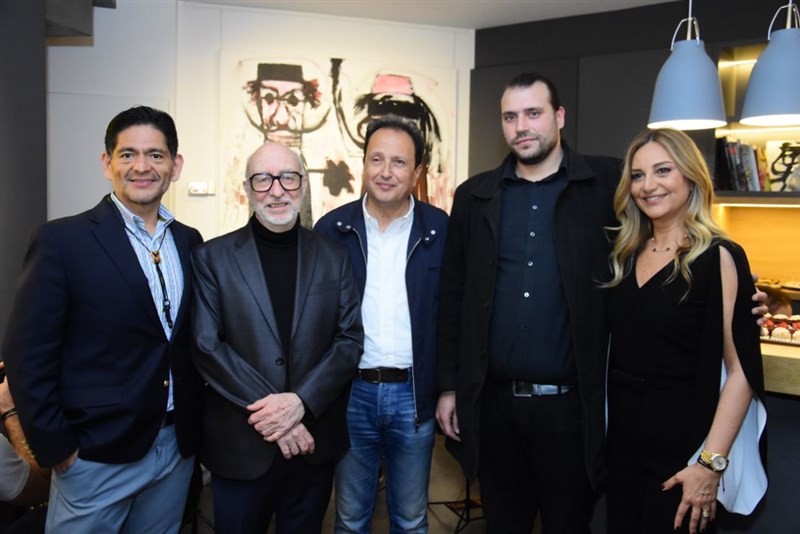 Raouf Rifai harmonizing colors exhibition