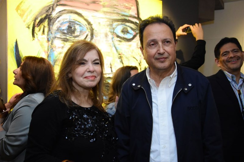Raouf Rifai harmonizing colors exhibition