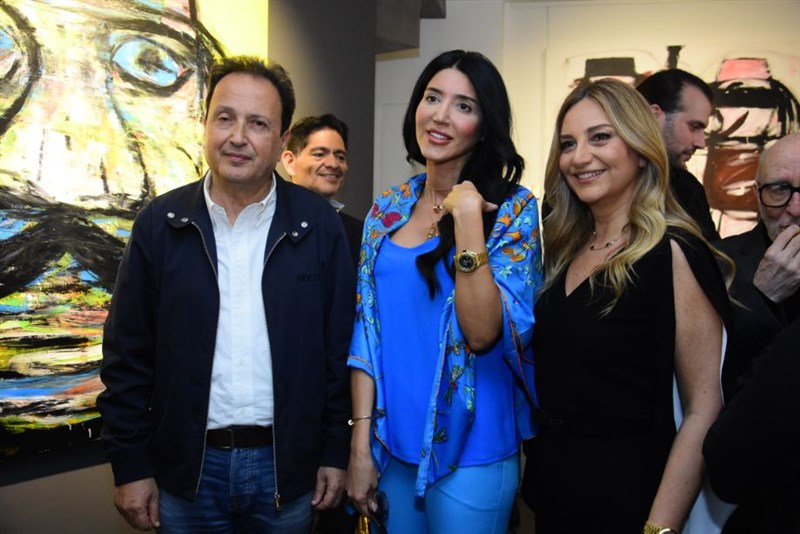 Raouf Rifai harmonizing colors exhibition