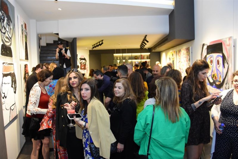 Raouf Rifai harmonizing colors exhibition