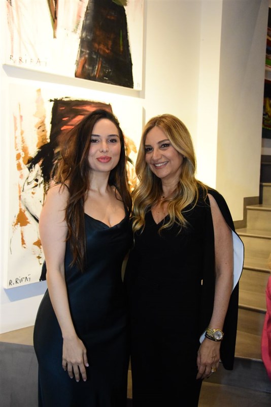 Raouf Rifai harmonizing colors exhibition