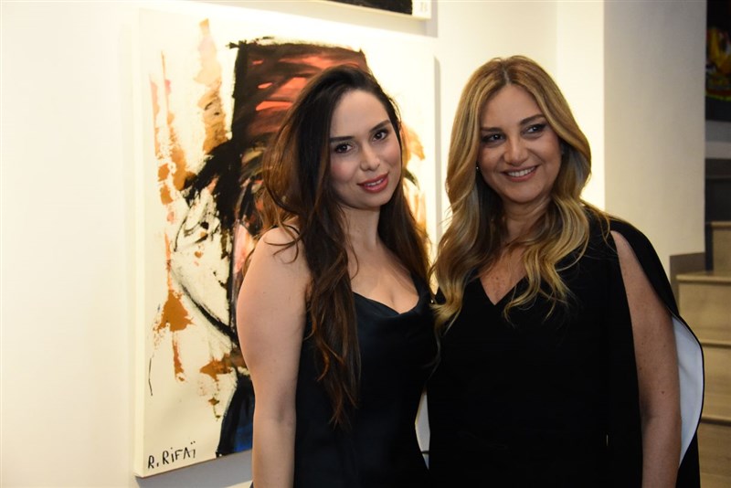 Raouf Rifai harmonizing colors exhibition